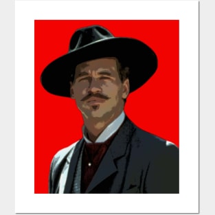 doc holliday Posters and Art